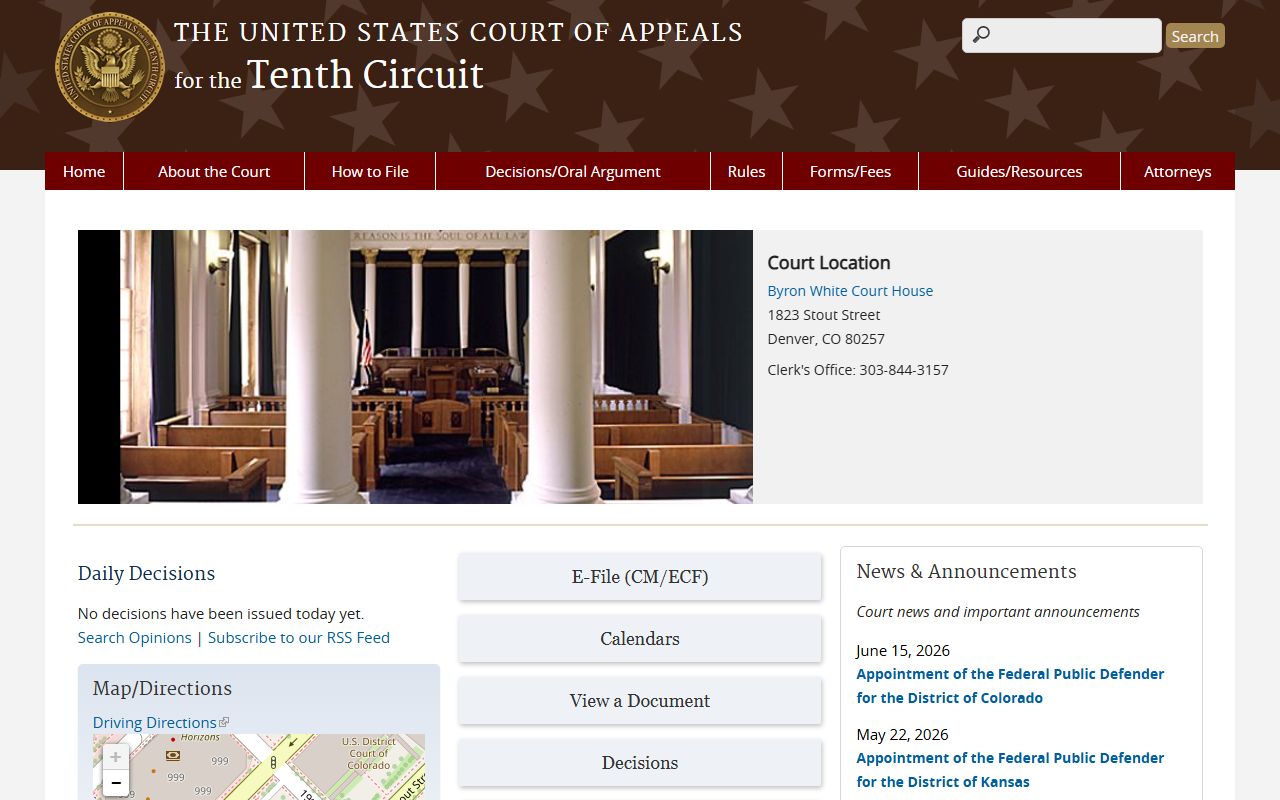 Luna County District Court records U.S. Court of Appeals for the Tenth Circuit